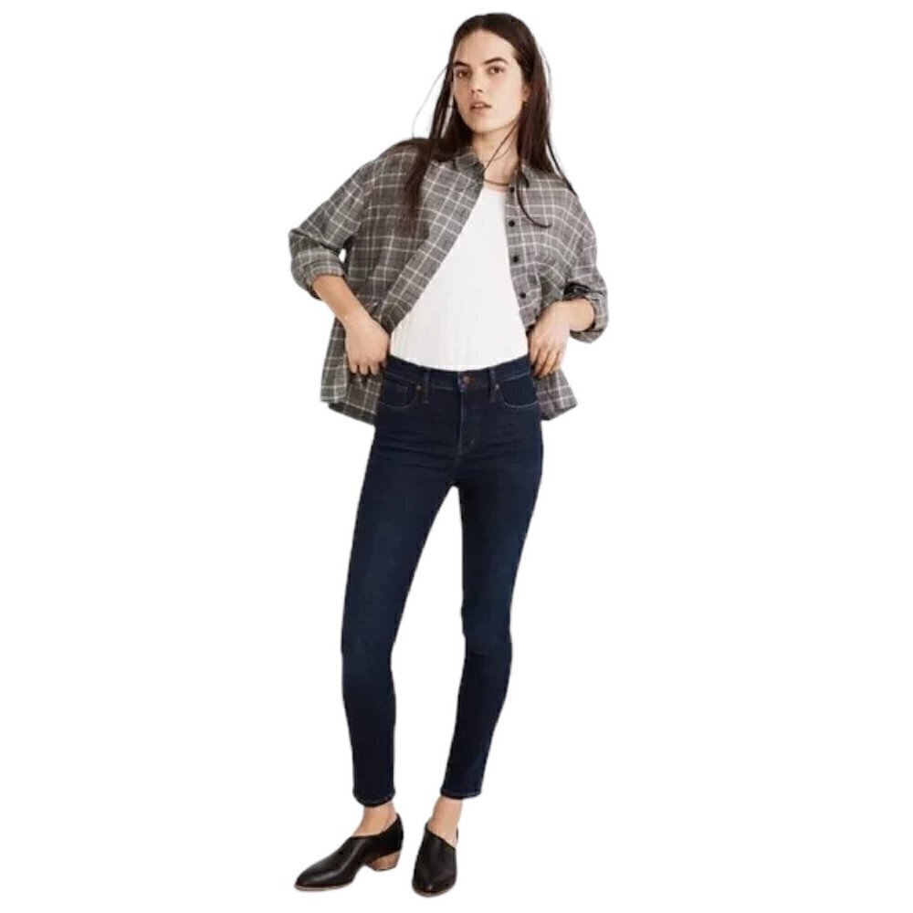 MADEWELL 9" Mid-Rise Skinny Jeans - Size 28